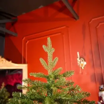 Nordora Christmas Tree PE+PVC 180 CM With Mixed Silicone Needle - ნაძვის ხე შერეული სილიკონის წიწვებით, 3 image