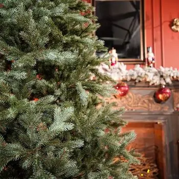 Holandiia Christmas Tree With Blue Tips PE 210 CM საახალწლო ნაძვის ხე, 100% სილიკონი, 6 image