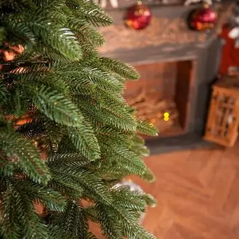 Premium Christmas Tree PE 200 CM ნაძვის ხე 100% სილიკონი, 10 image