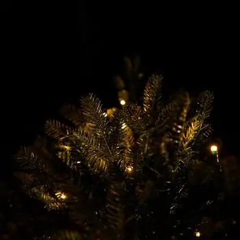 Pearl Evergreen Christmas Tree 180 CM 100% Silicone With Lights - ნაძვის ხე 100% სილიკონი, განათებით, 16 image