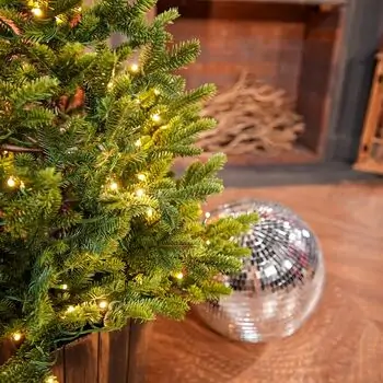 Everwyn Christmas Tree  90 CM 100% Silicone Needle With Lights - ნაძვის ხე 100% სილიკონის წიწვებით და განათებით, 4 image