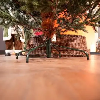 Holandiia Christmas Tree With Blue Tips PE 180 CM საახალწლო ნაძვის ხე, 100% სილიკონი, 17 image