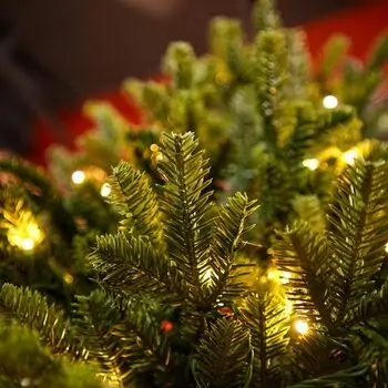 Everwyn Christmas Tree  90 CM 100% Silicone Needle With Lights - ნაძვის ხე 100% სილიკონის წიწვებით და განათებით, 8 image