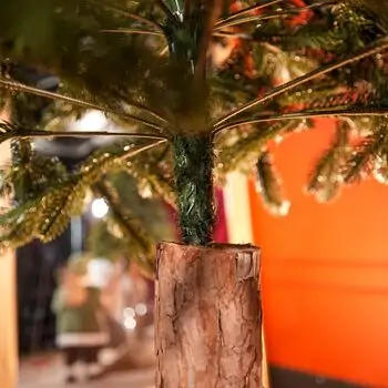 Premium Christmas Tree PE 200 CM ნაძვის ხე 100% სილიკონი, 17 image