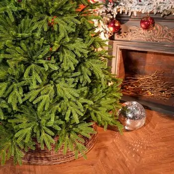 Champagne Pine Christmas Tree 210 CM  ნაძვის ხე 100 % სილიკონი, 4 image
