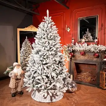 Opal Pine Snow-Covred Christmas Tree 210 CM - დათოვლილი ნაძვის ხე