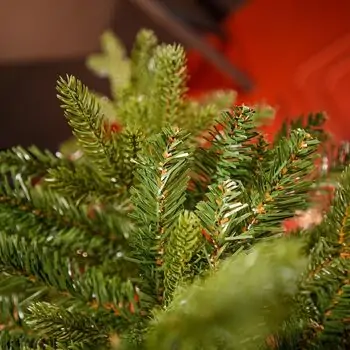 Nordora Christmas Tree PE+PVC 180 CM With Mixed Silicone Needle - ნაძვის ხე შერეული სილიკონის წიწვებით, 8 image