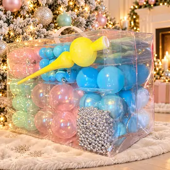 Pastel Dream Ornament Set - ნაძვის ხის სათამაშოების ნაკრები