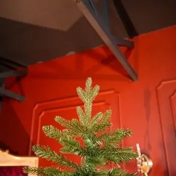 Snowspire Christmas Tree PE+PVC 210 CM  With Mixed Silicone Needle - ნაძვის ხე შერეული სილიკონის წიწვებით, 3 image