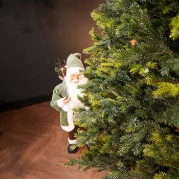 Holandiia Christmas Tree With Olive Tips PE 250 CM საახალწლო ნაძვის ხე, 100% სილიკონი, 14 image