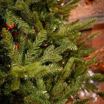 Snowspire Christmas Tree PE+PVC 210 CM  With Mixed Silicone Needle - ნაძვის ხე შერეული სილიკონის წიწვებით, 10 image