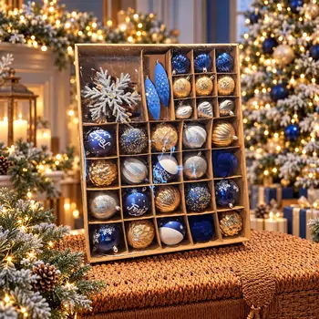 Royal Winter Ornament Set - ნაძვის ხის სათამაშოების ნაკრები