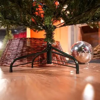 Nordora Christmas Tree PE+PVC 180 CM With Mixed Silicone Needle - ნაძვის ხე შერეული სილიკონის წიწვებით, 16 image