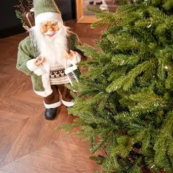 Nordora Christmas Tree PE+PVC 180 CM With Mixed Silicone Needle - ნაძვის ხე შერეული სილიკონის წიწვებით, 6 image
