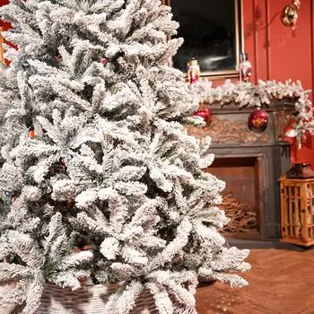 Opal Pine Snow-Covred Christmas Tree 210 CM - დათოვლილი ნაძვის ხე, 5 image