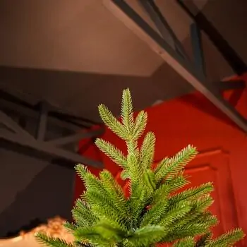 Champagne Pine Christmas Tree 210 CM  ნაძვის ხე 100 % სილიკონი, 3 image