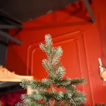 Holandiia Christmas Tree With Blue Tips PE 180 CM საახალწლო ნაძვის ხე, 100% სილიკონი, 3 image