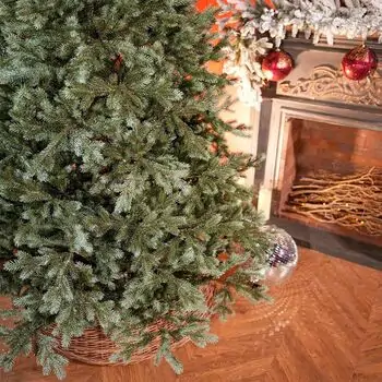 Holandiia Christmas Tree With Blue Tips PE 210 CM საახალწლო ნაძვის ხე, 100% სილიკონი, 4 image