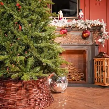 Nordora Christmas Tree PE+PVC 180 CM With Mixed Silicone Needle - ნაძვის ხე შერეული სილიკონის წიწვებით, 5 image