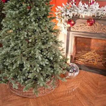 Holandiia Christmas Tree With Blue Tips PE 180 CM საახალწლო ნაძვის ხე, 100% სილიკონი, 4 image