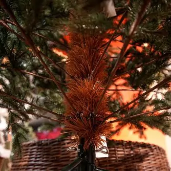 Holandiia Christmas Tree With Blue Tips PE 180 CM საახალწლო ნაძვის ხე, 100% სილიკონი, 18 image