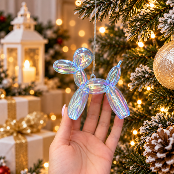 Blue Aurora Balloon Pup Hanging Decoration - ნაძვის ხის სათამაშო