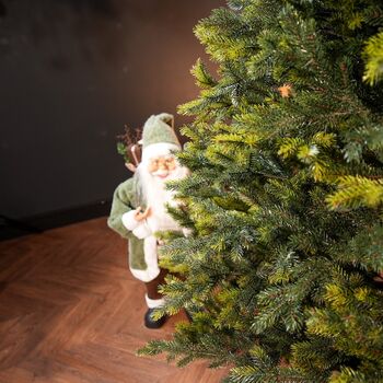 Holandiia Christmas Tree With Olive Tips PE 250 CM საახალწლო ნაძვის ხე, 100% სილიკონი, 14 image