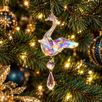 Aurora Swan Grace Hanging Decoration - ნაძვის ხის სათამაშო, 2 image