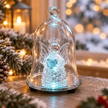 Angel’s Glow Hanging Decoration With Light - ნაძვის ხის სათამაშო განათებით, 4 image