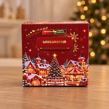 Christmas Wonder Ornament Gift Box - ნაძვის ხის სათამაშოს სასაჩუქრე ყუთი, 2 image