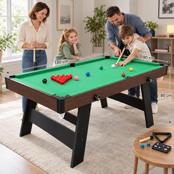 folding pool table-დასაკეცი ბილიარდის მაგიდა