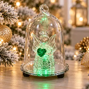Angel’s Glow Hanging Decoration With Light - ნაძვის ხის სათამაშო განათებით, 5 image