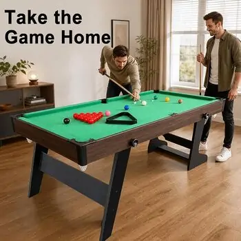 folding pool table-დასაკეცი ბილიარდის მაგიდა, 4 image