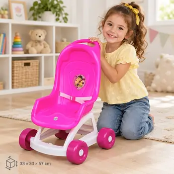 Dede 01366 CANDY PRAM თოჯინის სასეირნო ეტლი