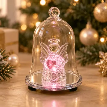 Angel’s Glow Hanging Decoration With Light - ნაძვის ხის სათამაშო განათებით, 9 image