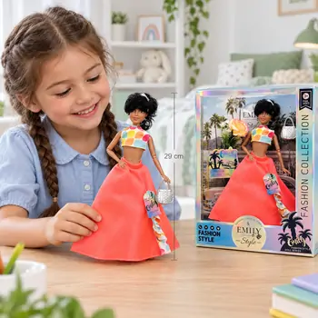 Fashion Doll Set - სათამაშო თოჯინა აქსესუარებით