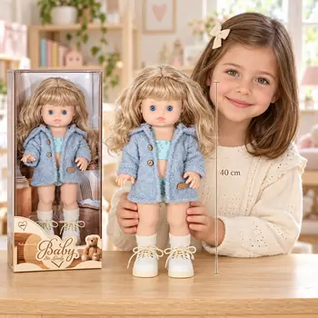 Lovely Girl Baby Doll With Accessories - სათამაშო თოჯინა აქსესუარებით