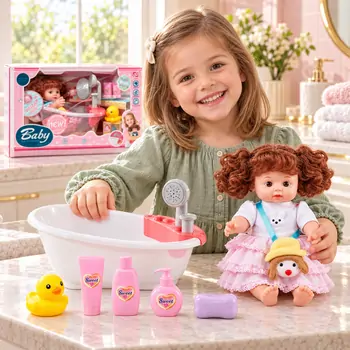 Baby Doll With Accessories - სათამაშო თოჯინა