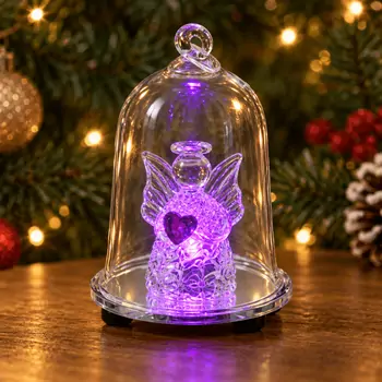 Angel’s Glow Hanging Decoration With Light - ნაძვის ხის სათამაშო განათებით, 6 image