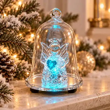 Angel’s Glow Hanging Decoration With Light - ნაძვის ხის სათამაშო განათებით, 11 image