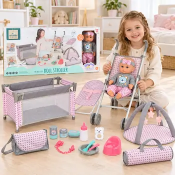 Tutu Love Doll Play set Grey 36 cm სათამაშო თოჯინა