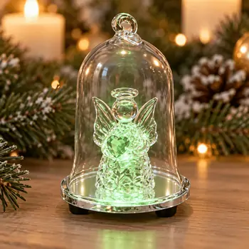Angel’s Glow Hanging Decoration With Light - ნაძვის ხის სათამაშო განათებით, 10 image