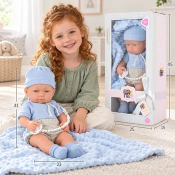 Moni Toys Doll 8530 სათამაშო თოჯინა აქსესუარებით