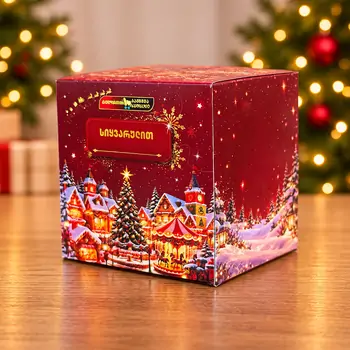 Christmas Wonder Ornament Gift Box - ნაძვის ხის სათამაშოს სასაჩუქრე ყუთი, 3 image