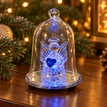 Angel’s Glow Hanging Decoration With Light - ნაძვის ხის სათამაშო განათებით, 7 image