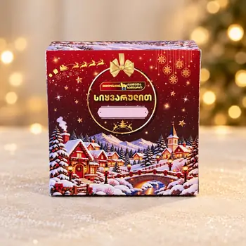 Magic Christmas Ornament Gift Box - ნაძვის ხის სათამაშოს სასაჩუქრე ყუთი, 2 image