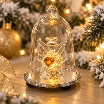 Angel’s Glow Hanging Decoration With Light - ნაძვის ხის სათამაშო განათებით