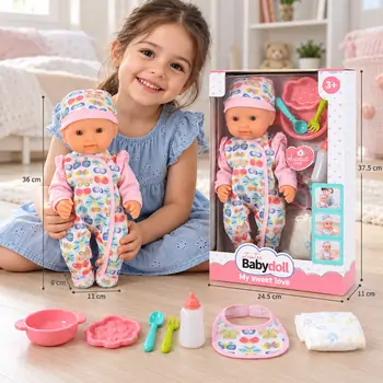 Tutu Love Doll with accessories Pink 6283 სათამაშო თოჯინა აქსესუარებით