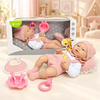Baby Doll With Accessories Set სათამაშო თოჯინა აქსესუარებით