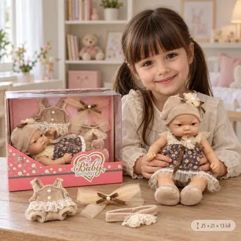 Baby So Lovely Realistic Doll Set - საბავშვო სათამაშო რეალისტური თოჯინა